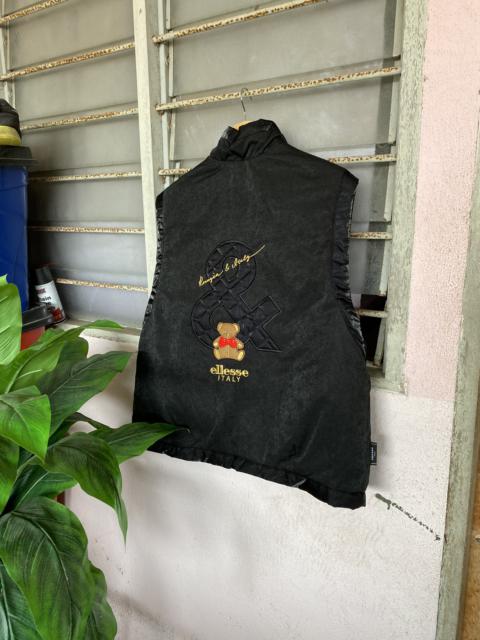 Other Designers Vintage - 🔥 STEALS 🔥 Vintage Ellesse X Bear Riversible Vest