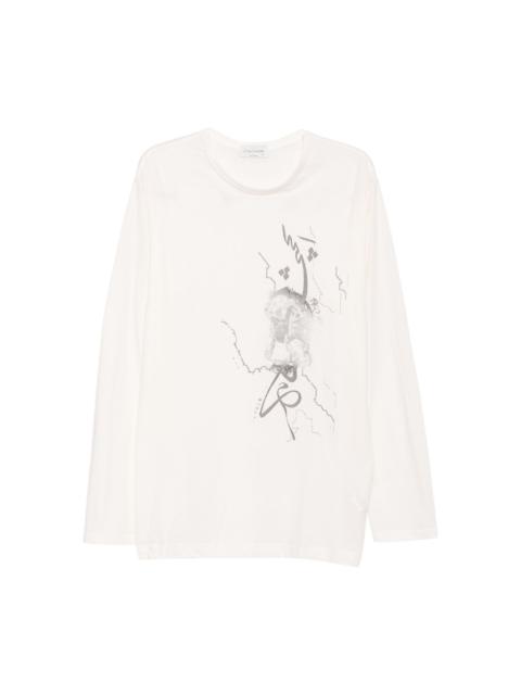 Yohji Yamamoto graphic-printed T-shirt