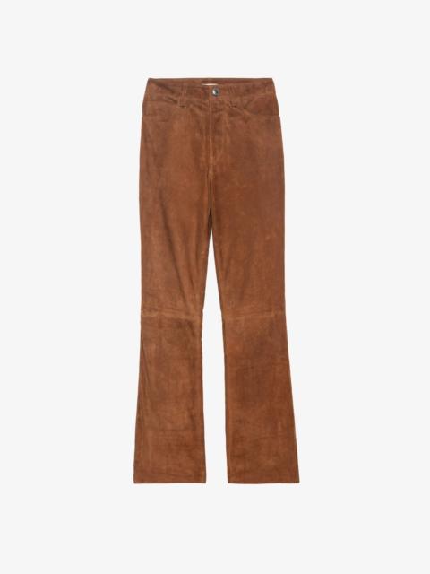 Zadig & Voltaire Pistol Suede Pants