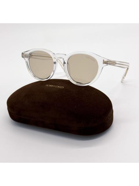 TOM FORD NEW TOM FORD SUNGLASSES TF1123-D 26E TRANSPARENT WOMEN