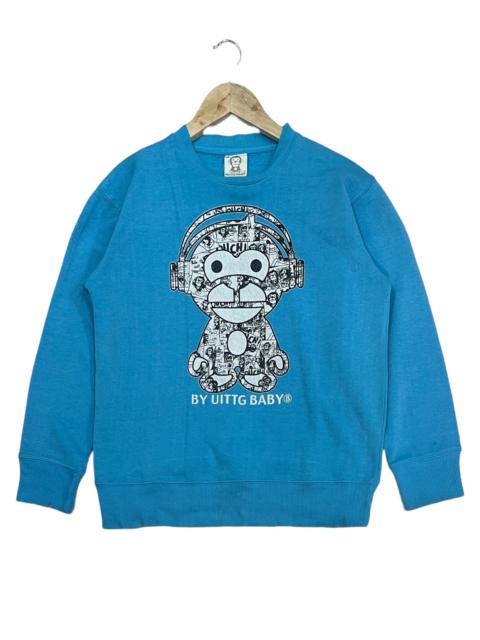 Other Designers Archival Clothing - UTTG BBY SWEATSHIRT SPELL OUT BIG LOGO