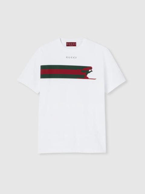 GUCCI Cotton jersey T-shirt with print