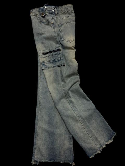 Archival Clothing - 💥Insane Flare💥90s Style Japanese Mudwash Distress Sick