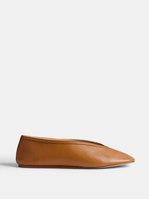 LE MONDE BÉRYL Luna Slipper / Camel Leather