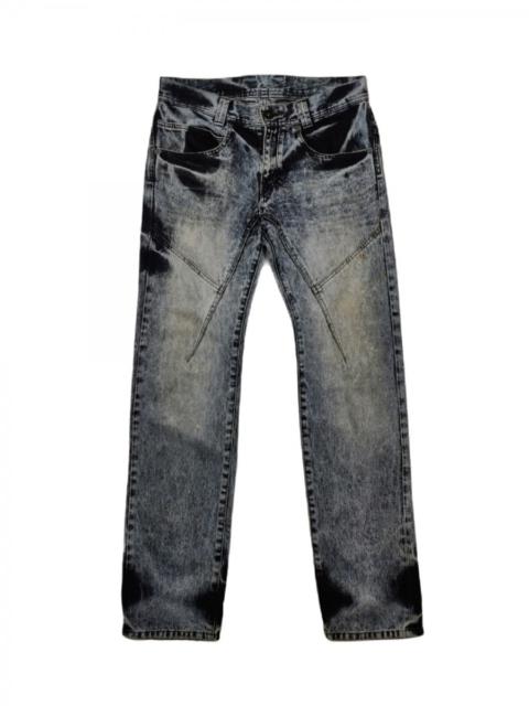 Other Designers Japanese Brand - Rattletrap Japan Tie Dyed Denim Jeans Pant Trousers
