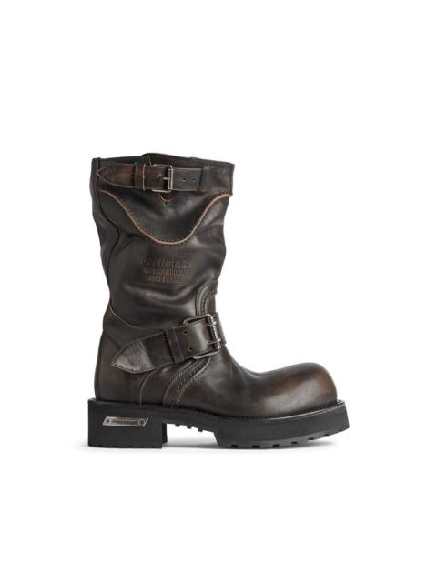 BALENCIAGA BALENCIAGA Venom $1995 Men's Brown Boots New (Men's size:11;