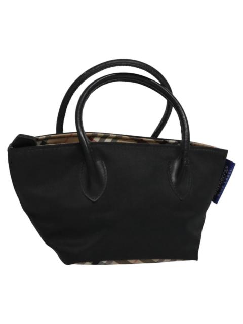 Burberry Blue Label Mini Hand Bag Nylon Black