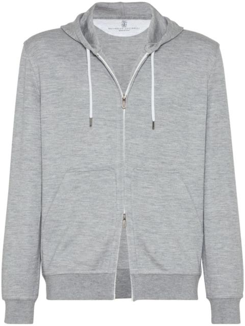 Brunello Cucinelli Silk And Cashmere Hoodie