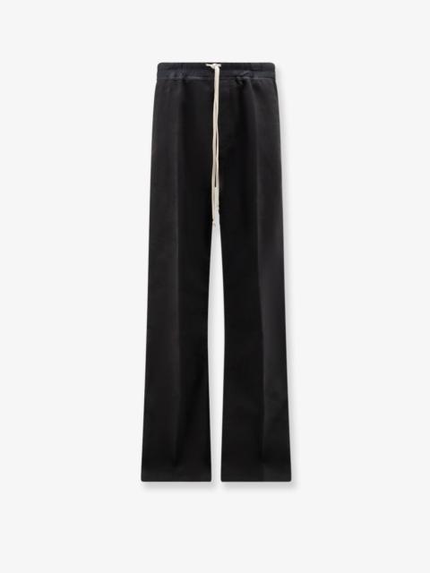 Rick Owens Rick Owens Dietrich Cotton Trousers Black