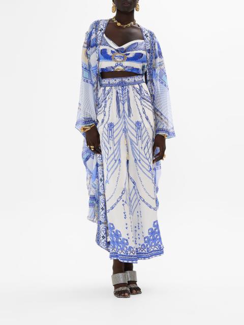 CAMILLA LONGE SLEEVE LONG CAPE