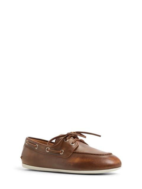 SPERRY Sperry Slim Boat Shoe in Tan at Nordstrom