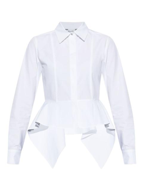 Max Mara Stretch cotton poplin shirt