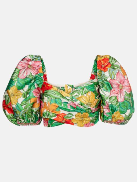 ALÉMAIS Amelia printed top