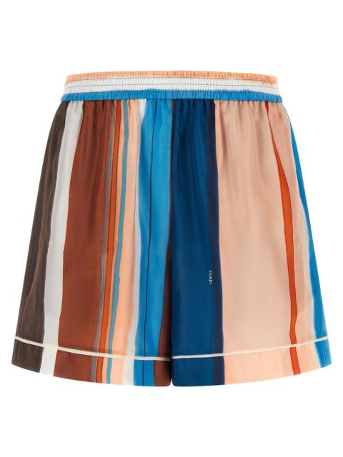 FENDI Fendi Women 'Venetian Stripes' Shorts