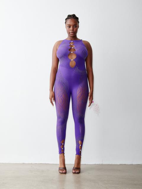 POSTER GIRL RHINESTONED JANICE JUMPSUIT TWILIGHT