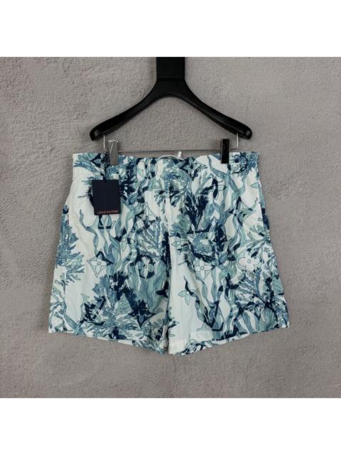 Louis Vuitton Louis Vuitton Coral Logo Shorts