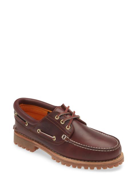 Timberland Timberland Authentic Boat Shoe in Burgundy at Nordstrom