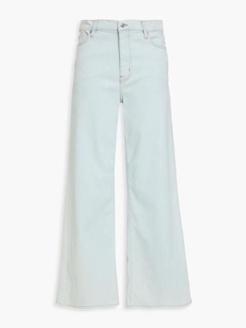 FRAME Le Slim Palazzo high-rise wide-leg jeans