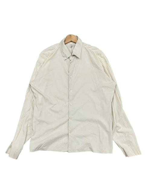 Prada Early 2000s Miu Miu Elastane Khaki Button Up Shirt