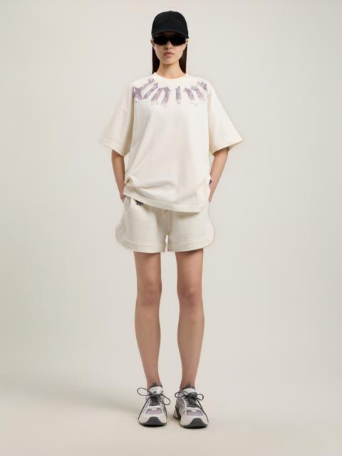 Palm Angels Big Waist Logo Sweatshorts