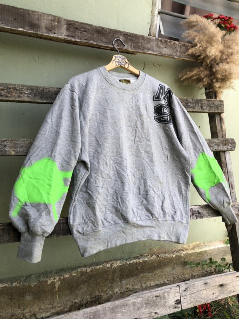 Other Designers Japanese Brand - Swagger Painted Design Big Logo Sweetshirts Japan