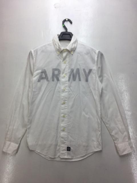 Other Designers Over The Stripes Army Spell Out Design Made In Japan