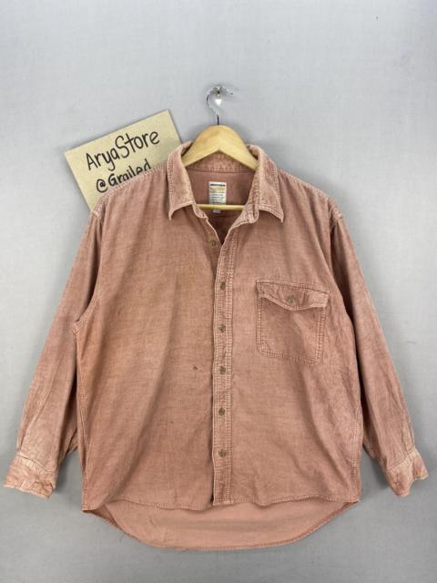 Mootren Corduroy Flannel Shrits Button Up