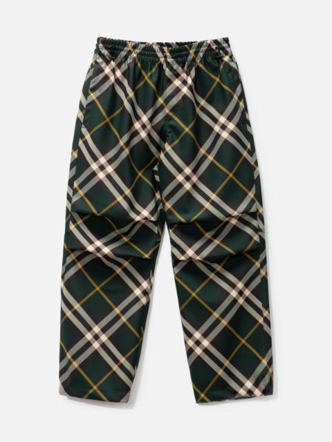 Burberry CHECK PANTS