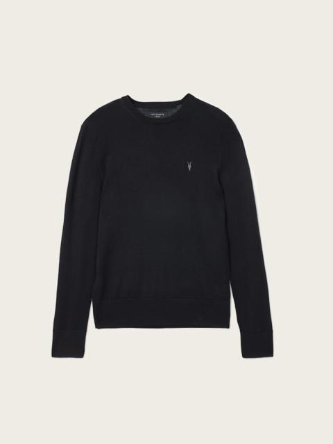 ALLSAINTS MODE MERINO CREW NECK RAMSKULL SWEATER