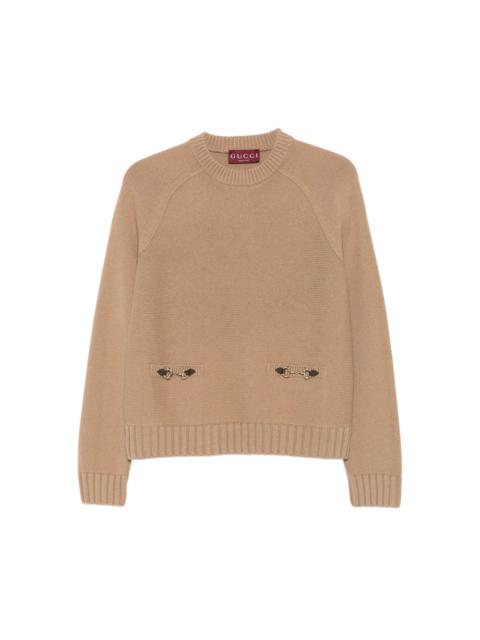 GUCCI Gucci Brown Knitwear - Jumpers Women