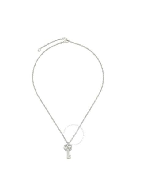 GUCCI MARMONT STERLING SILVER KEY CHARM NECKLACE - YBB770723001