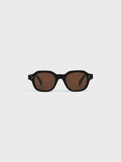 CELINE Black Frame 60 sunglasses in Acetate