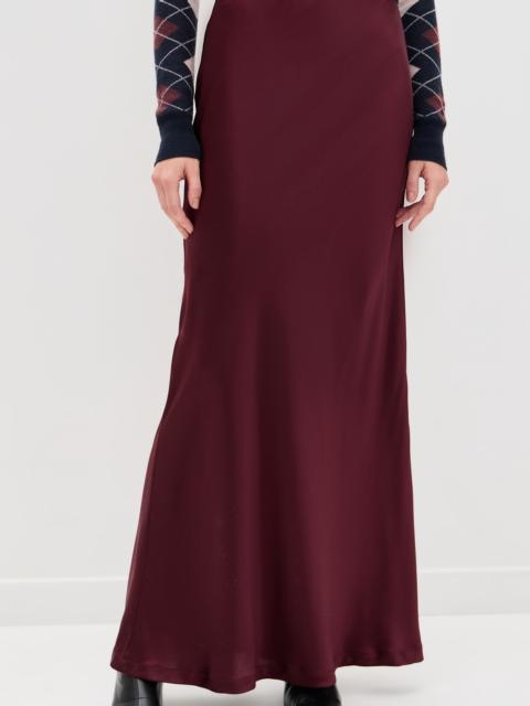 Enza Costa Silk Full Length Skirt