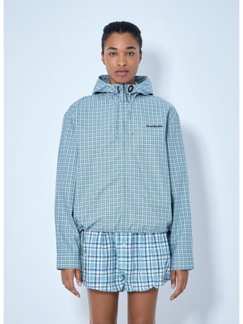 Acne Studios Acne Studios Women Hooded Check Jacket