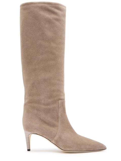 PARIS TEXAS Paris Texas Stiletto 60 Brushed Suede Knee-high Boots