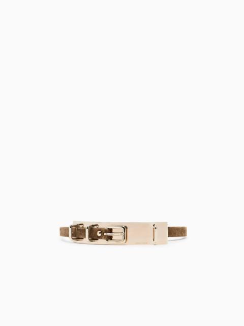 GIORGIO ARMANI SUEDE BELT