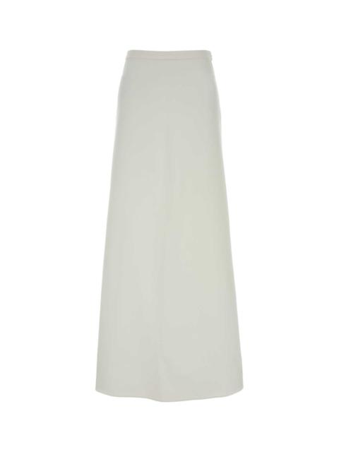 Max Mara Max Mara Women White Jersey Vernice Skirt