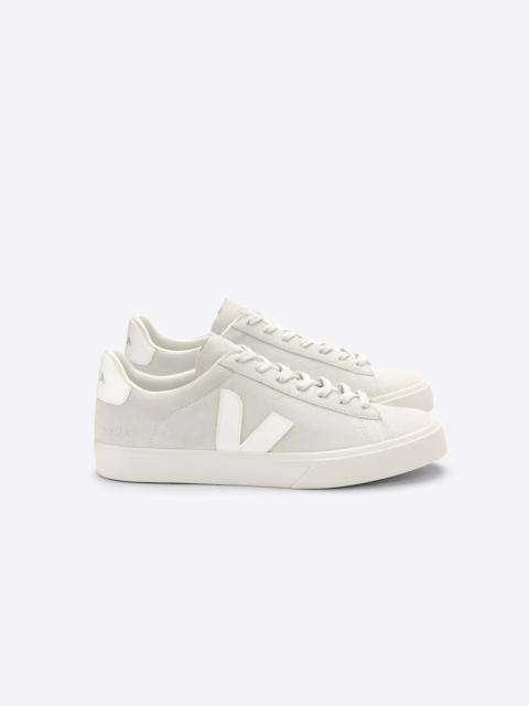 VEJA CAMPO SUEDE NATURAL WHITE