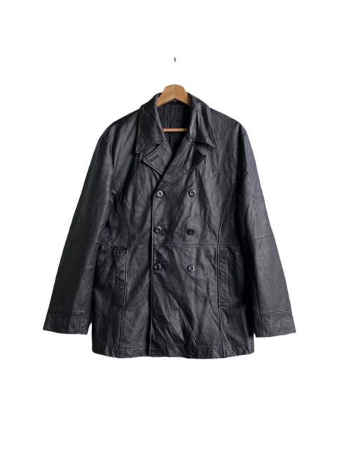 Other Designers Genuine Leather - 💥 Elle Homme Leather Jacket Size L