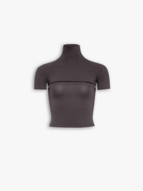 Alaïa SECOND-SKIN KNIT CUT-OUT TOP
