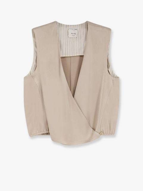 Other Designers Alysi Satin Top