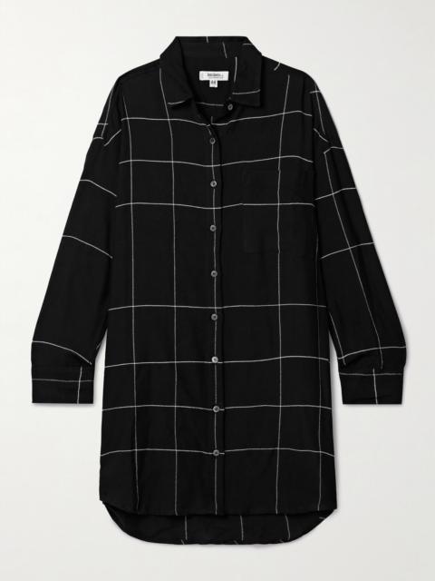 lemlem + Net Sustain Mariam Checked Cotton-blend Shirt