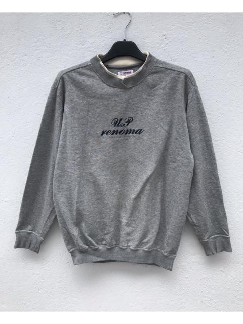 Other Designers Vintage - Vintage 90s UP Renoma Sweatshirt Big Logo