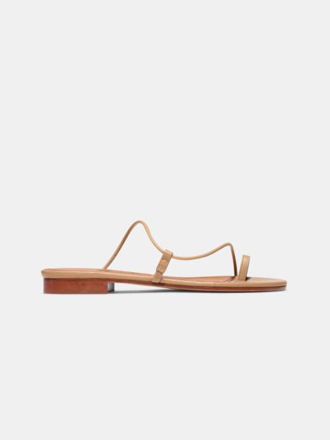 Emme Parsons SUSAN SLIDE IN TAN NAPPA