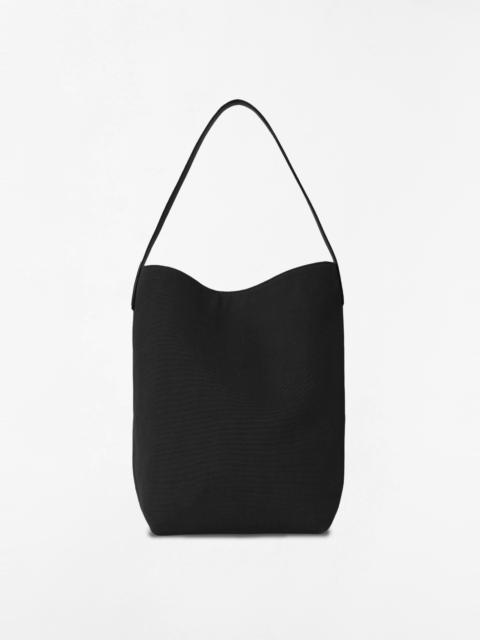The Row N/S Cotton Canvas Park Tote, Large — Black