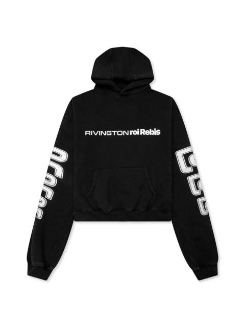 RRR123 METANOIA USO CVA HOODIE - JET BLACK