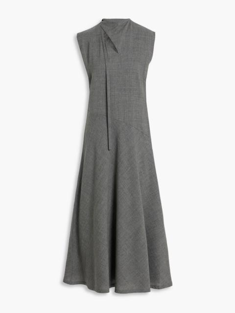 Jil Sander Grain de poudre wool midi dress