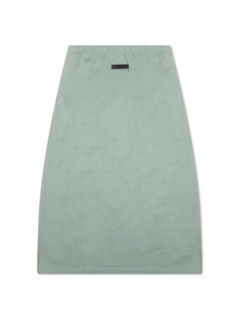 ESSENTIALS WOMEN'S LONG SKIRT - SYCAMORE