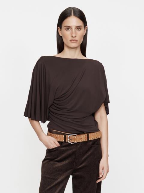 CHRISTOPHER ESBER Fluted Jersey Top