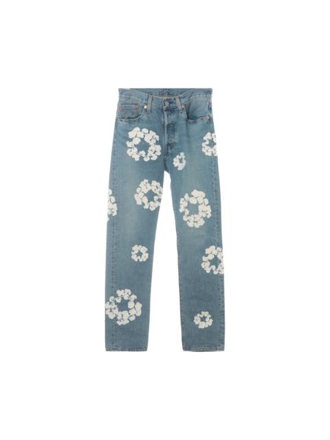 Levi's Levi's x Denim Tears Logo Japan Embroidered Denim Jeans 'Blue'